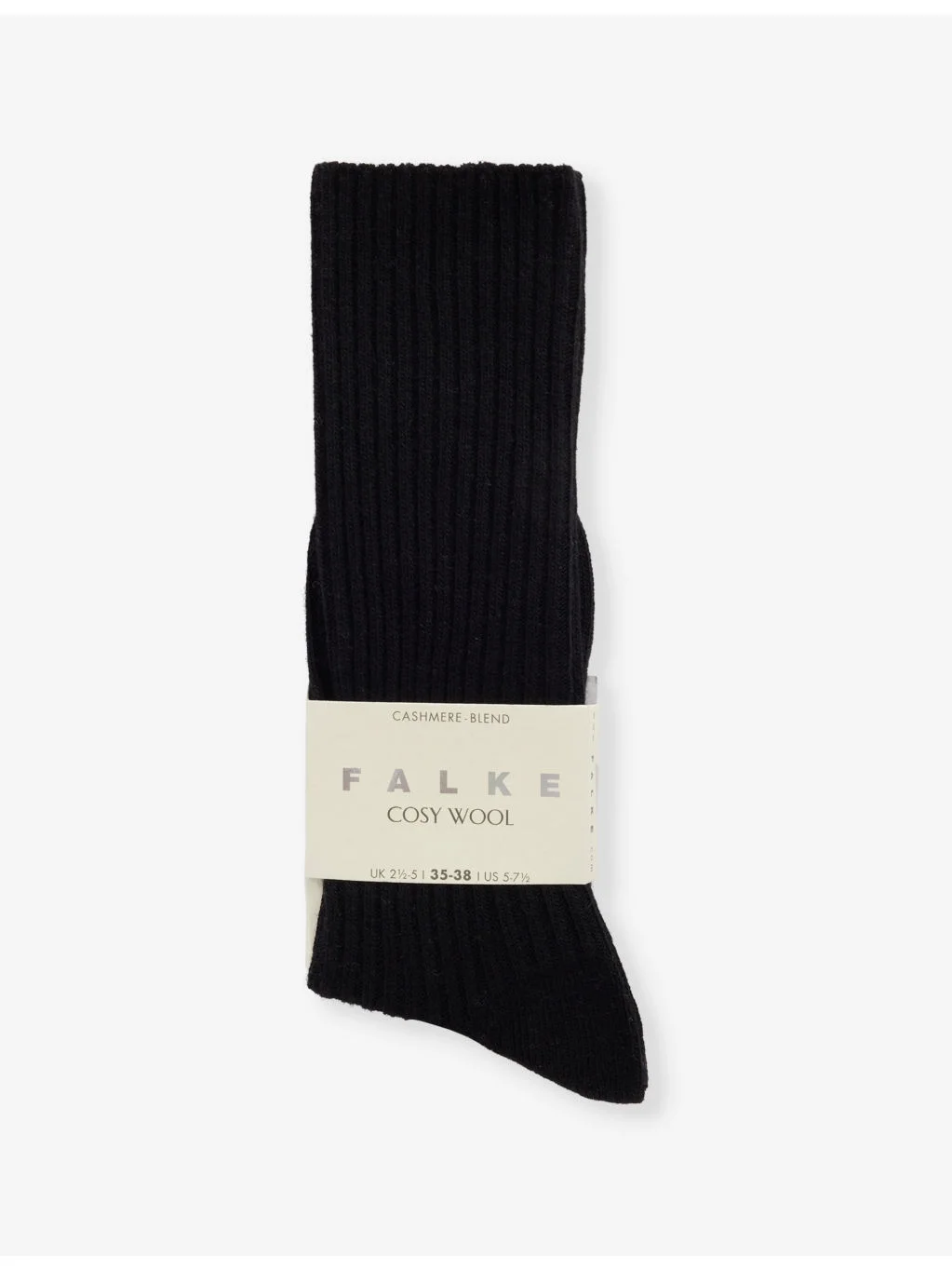 Cosy Wool ribbed knit socks - 1