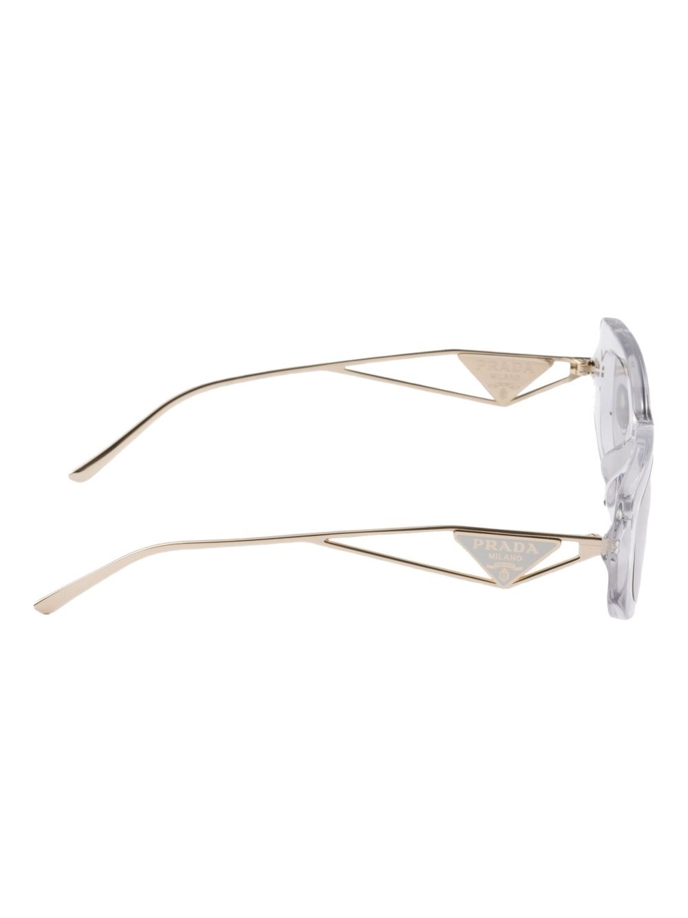 triangle-logo sunglasses - 3