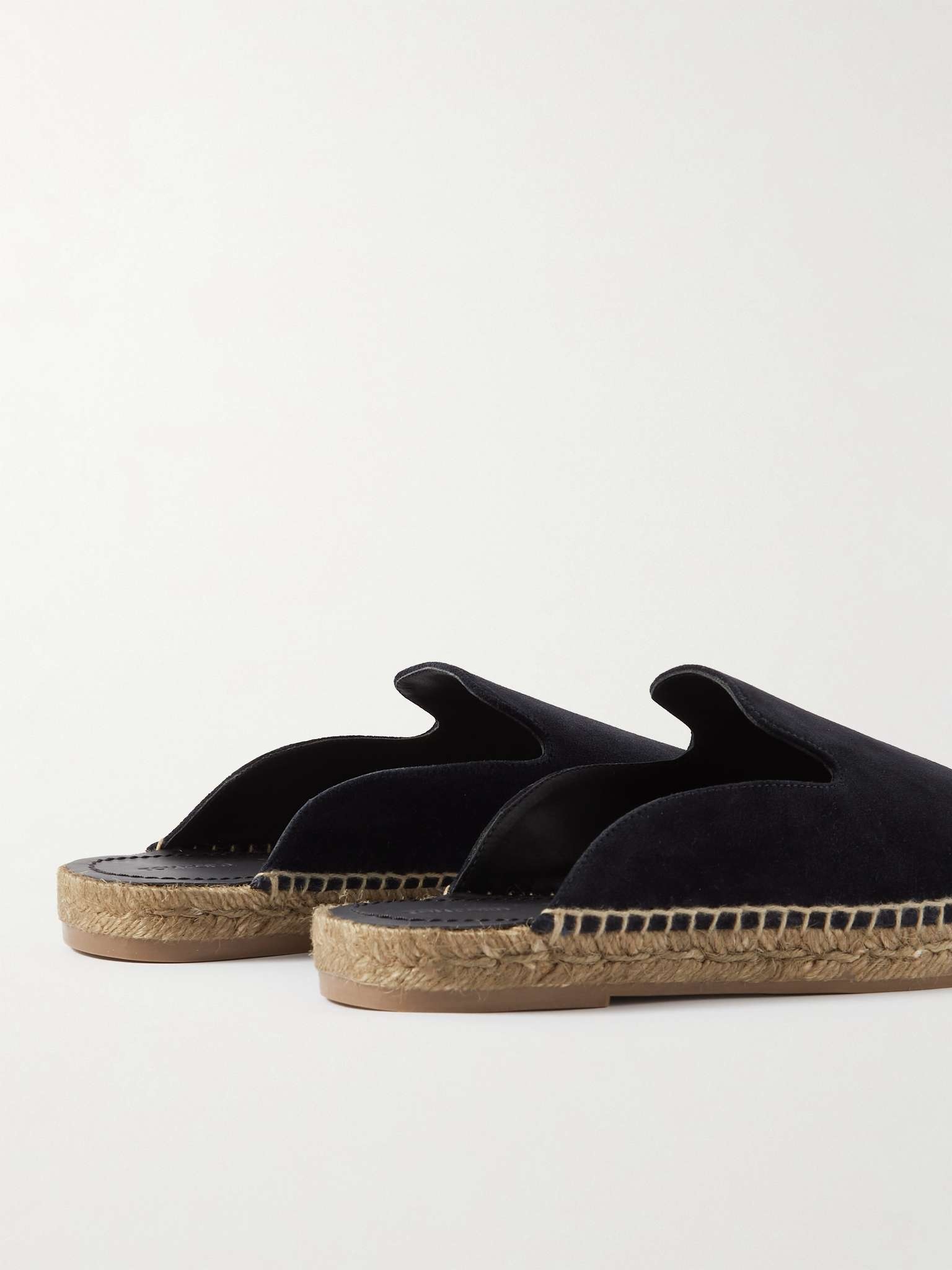 Barnes Suede Backless Espadrilles - 5