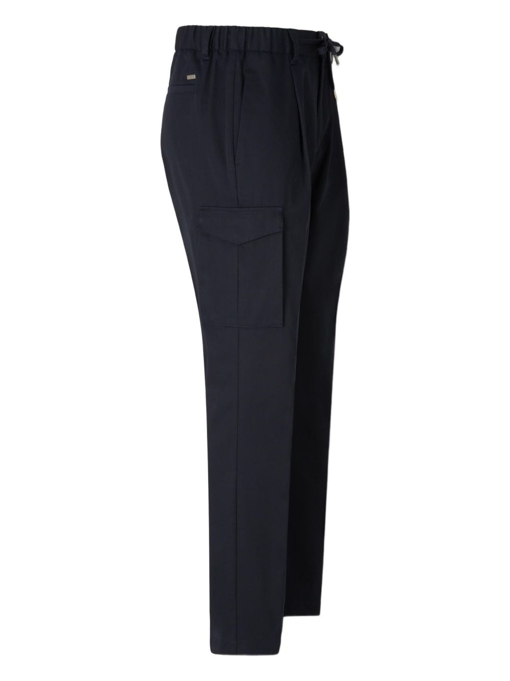 drawstring cargo trousers - 3