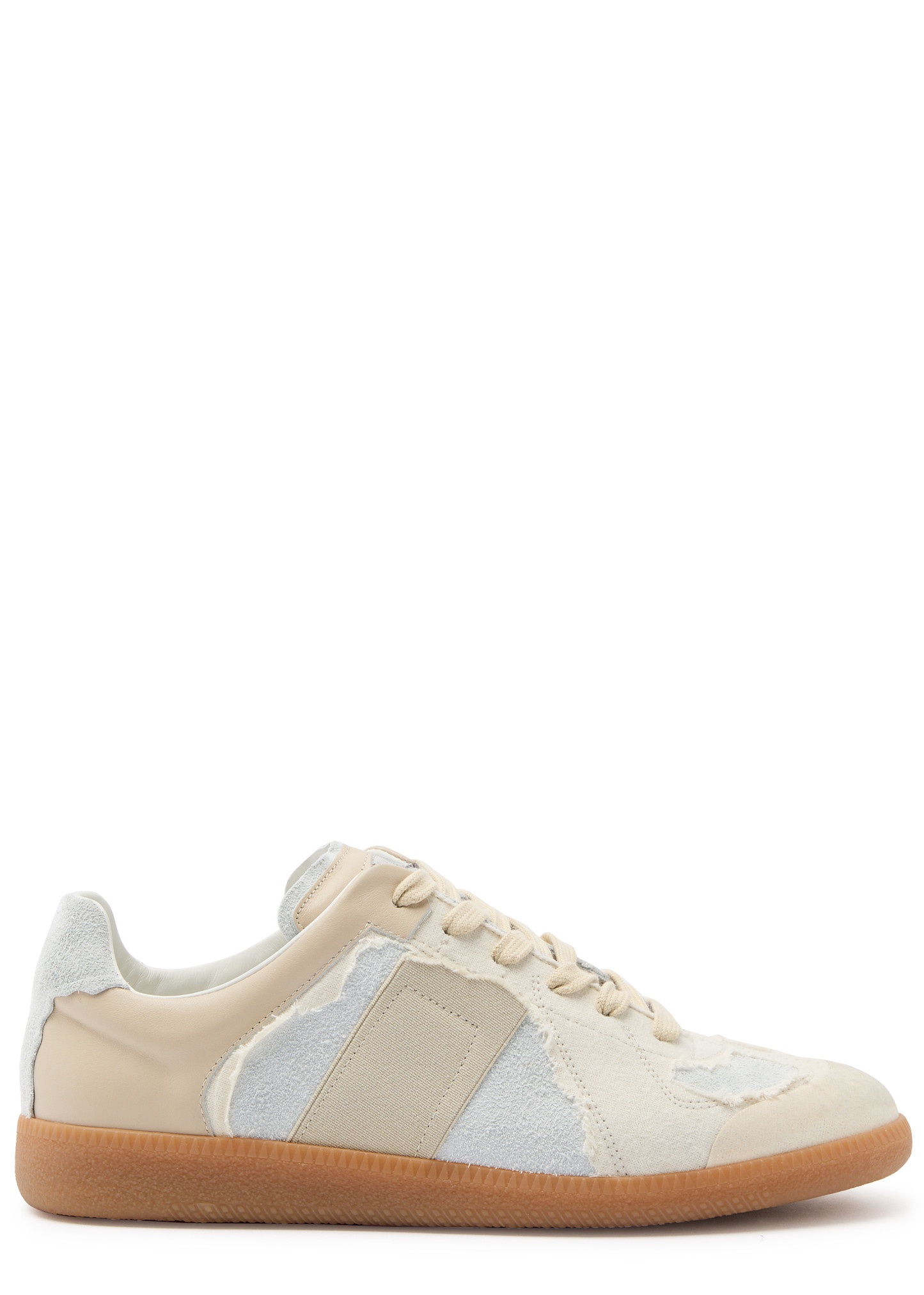 Replica panelled canvas sneakers - 1