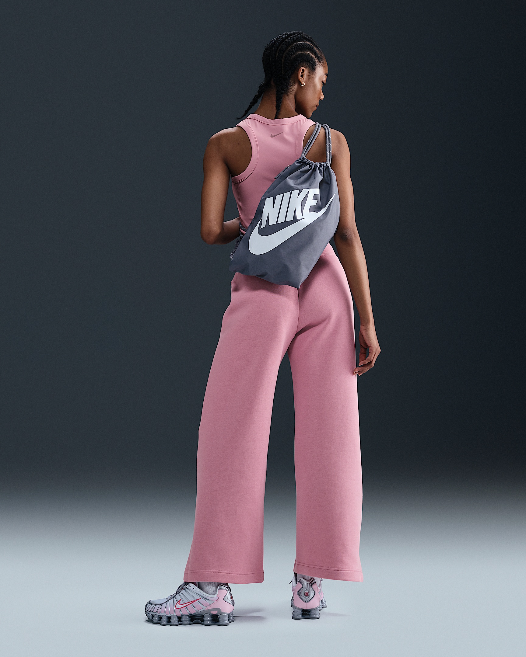 Nike Sportswear Phoenix Fleece Women's High-Waisted Wide-Leg Sweatpants - 4