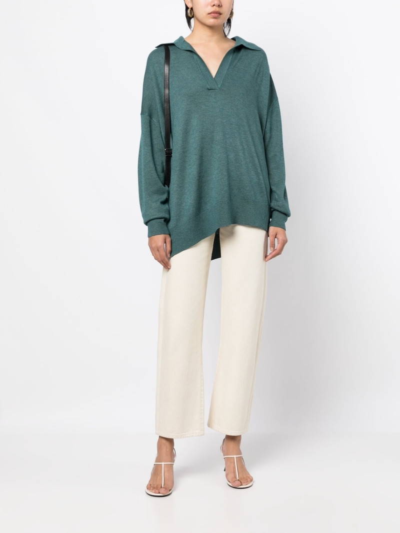 Isabel Marant fine-knit asymmetric jumper outlook