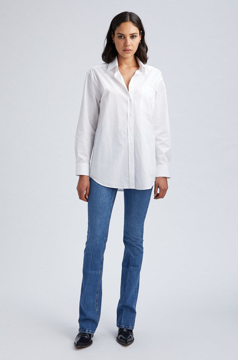 SPRWMN CHARLOTTE MICRO FLARE DENIM outlook