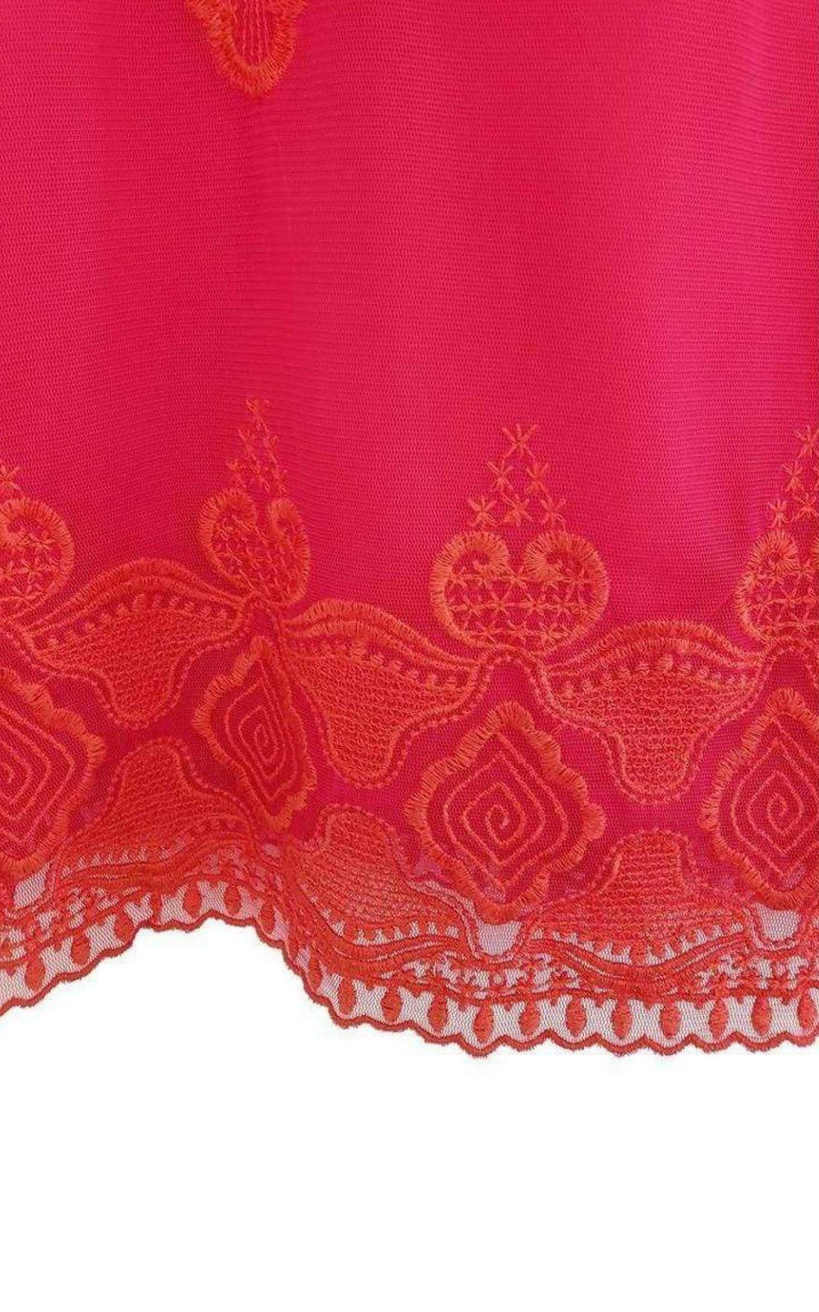 BCBGMAXAZRIA - Mayela Ruby Red Strapless Dress - 5