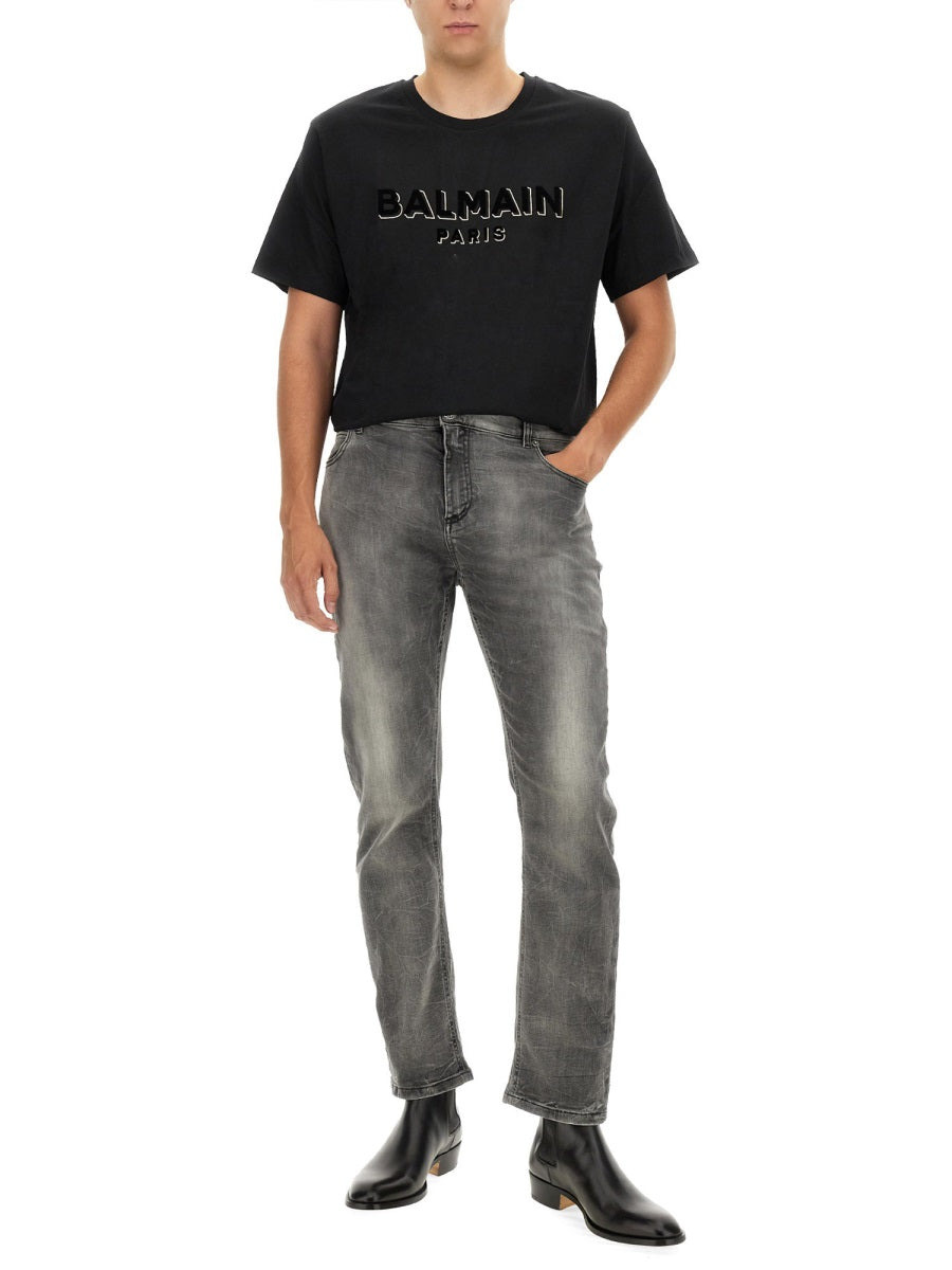 Balmain Men Regular Fit Jeans - 2