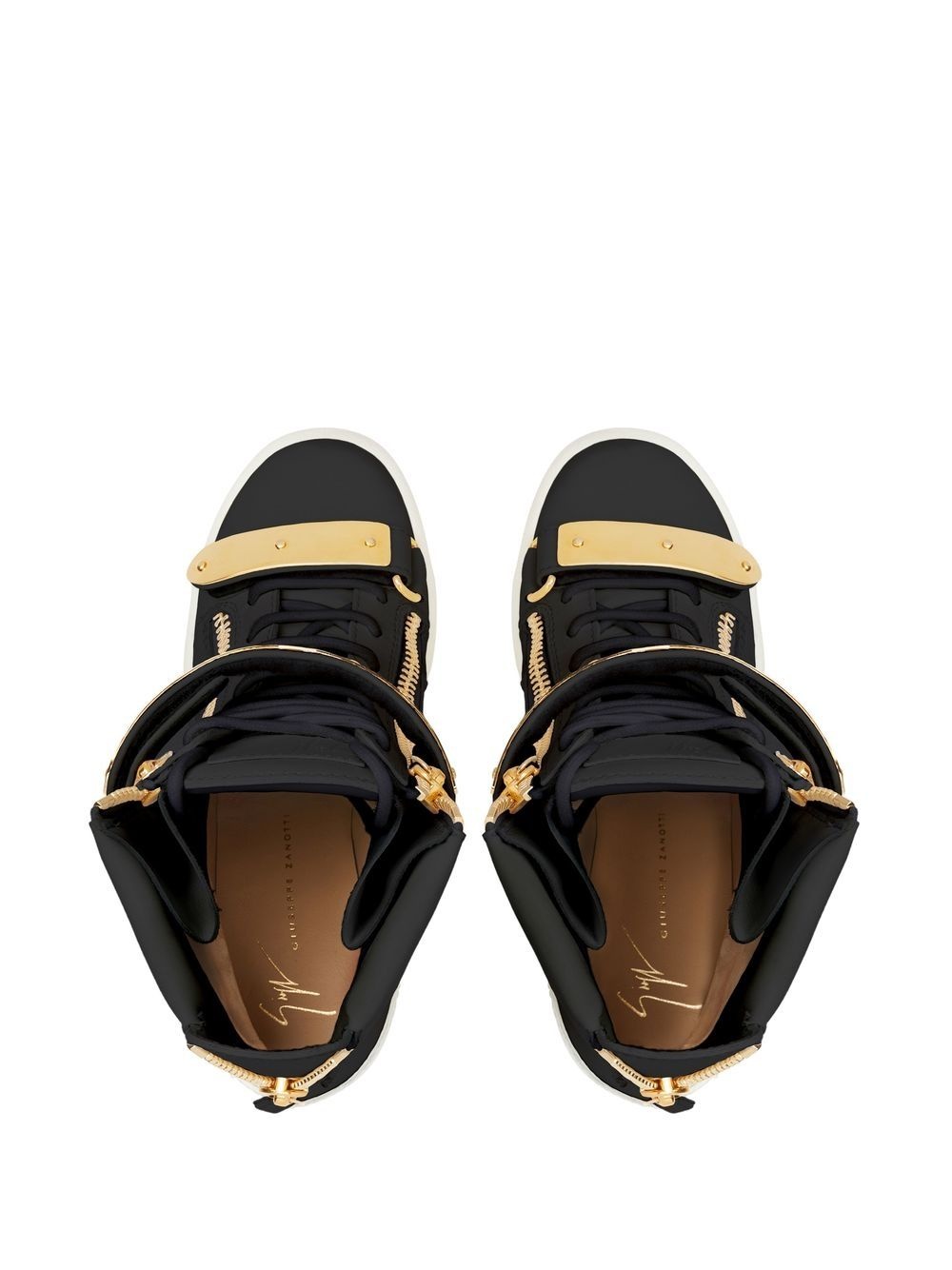 Coby 75mm wedge-heel sneakers - 4
