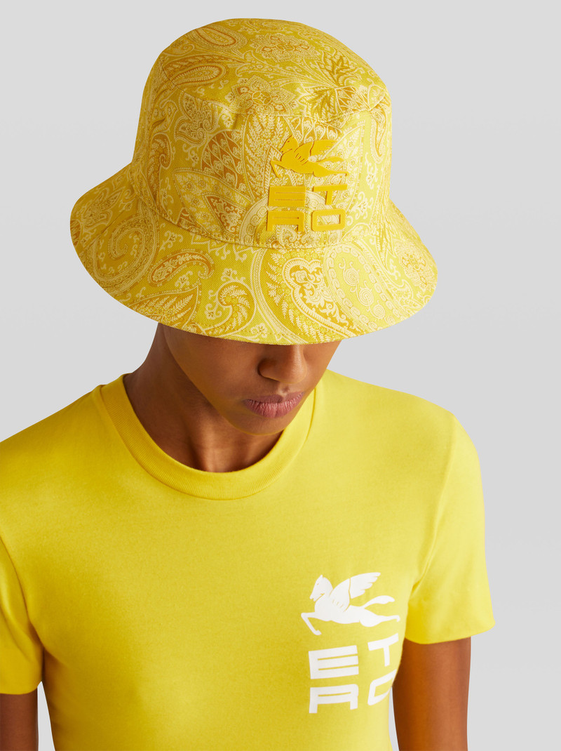 Etro LIQUID PAISLEY BUCKET HAT outlook