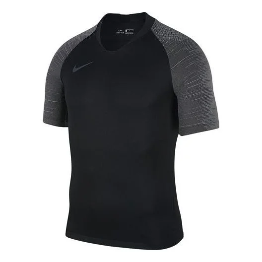 Nike Breathe Strike Casual Soccer Training Sport Short Sleeve Men's Black AT5871-010 - 1