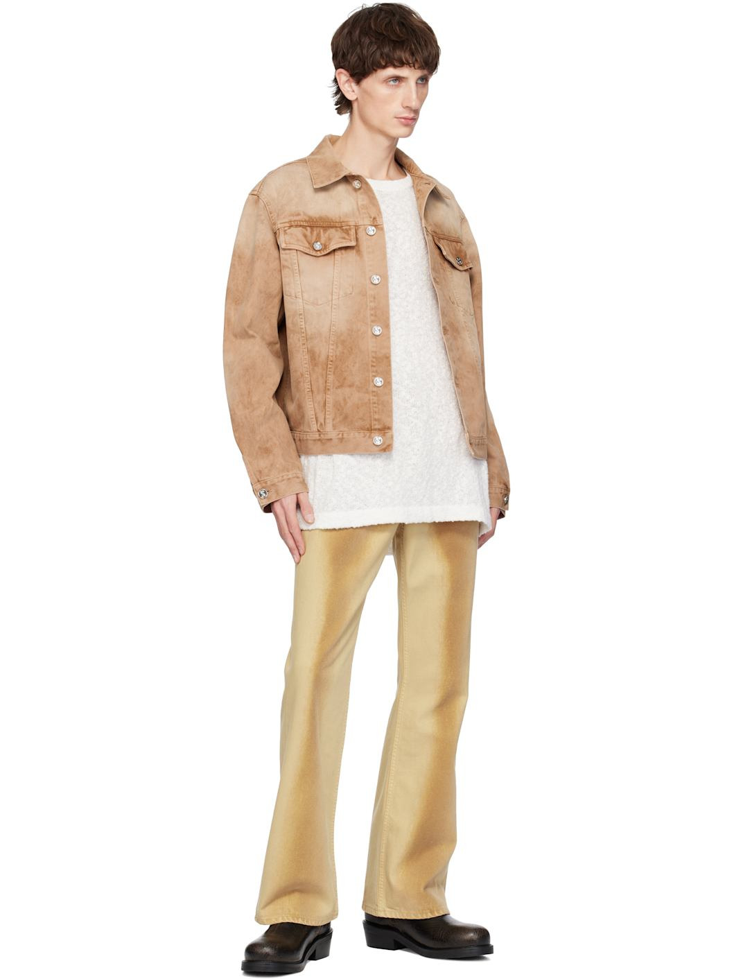 Tan Huron Denim Jacket - 4