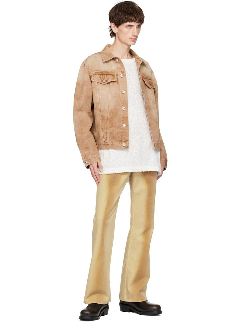 Séfr Tan Huron Denim Jacket outlook
