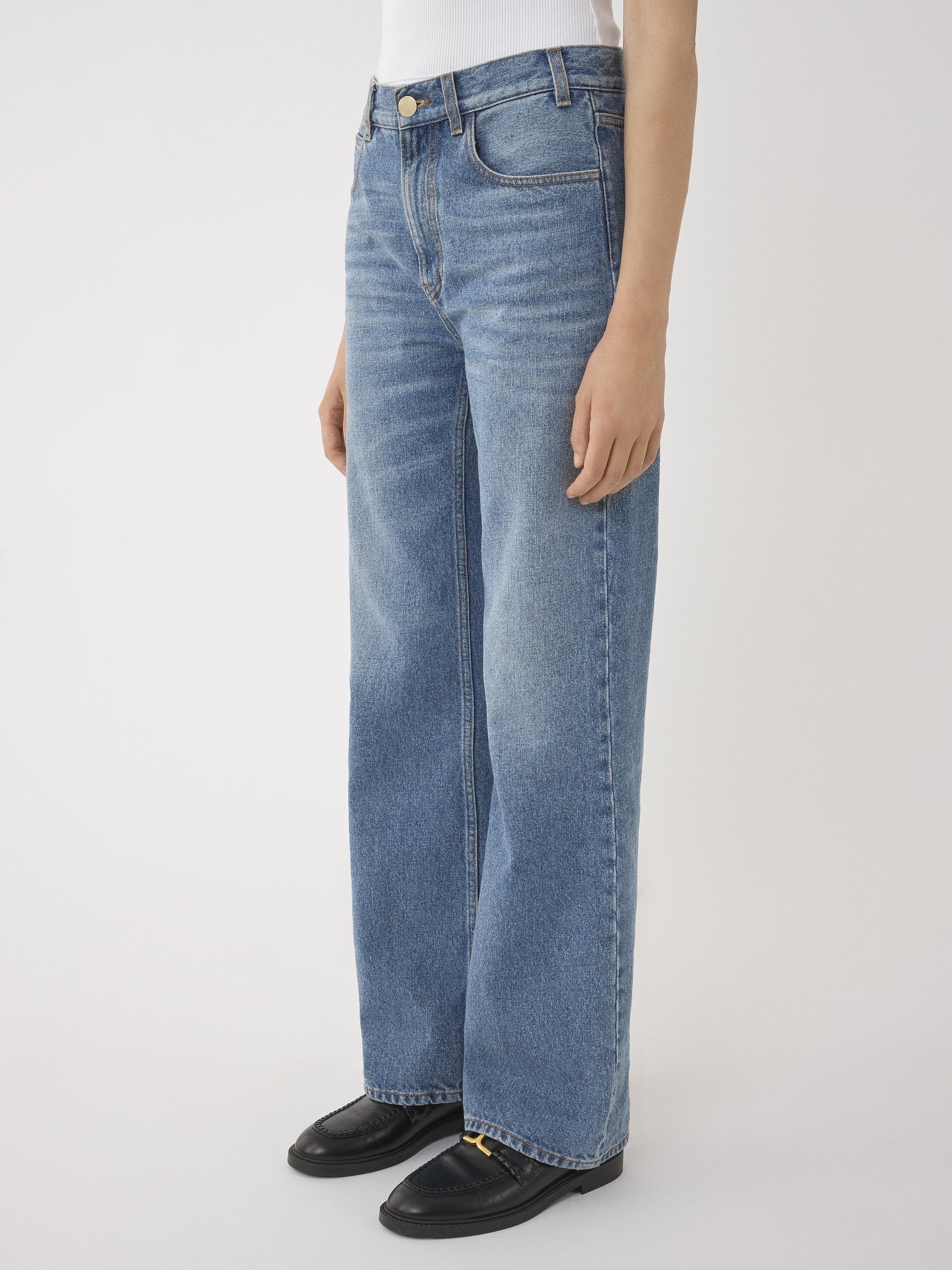 FLARE BOYFRIEND JEANS - 4