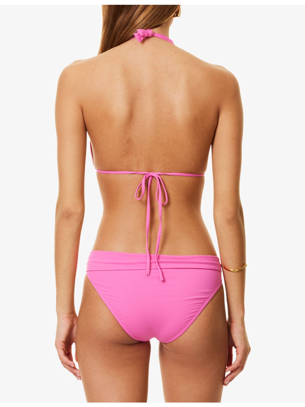 Grenada Halterneck Stretch-Woven Bikini Top - 3
