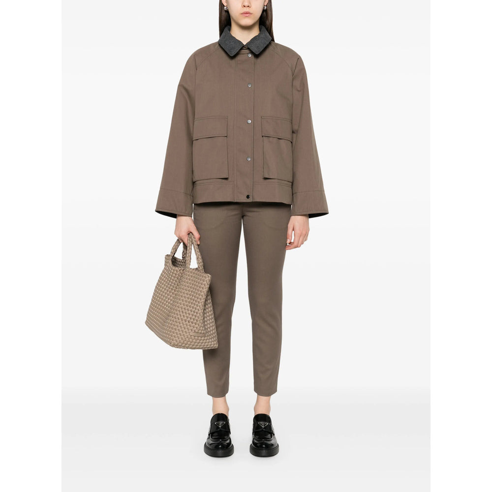 Brunello Cucinelli Brown Jackets - Oversized Jackets Women - 4