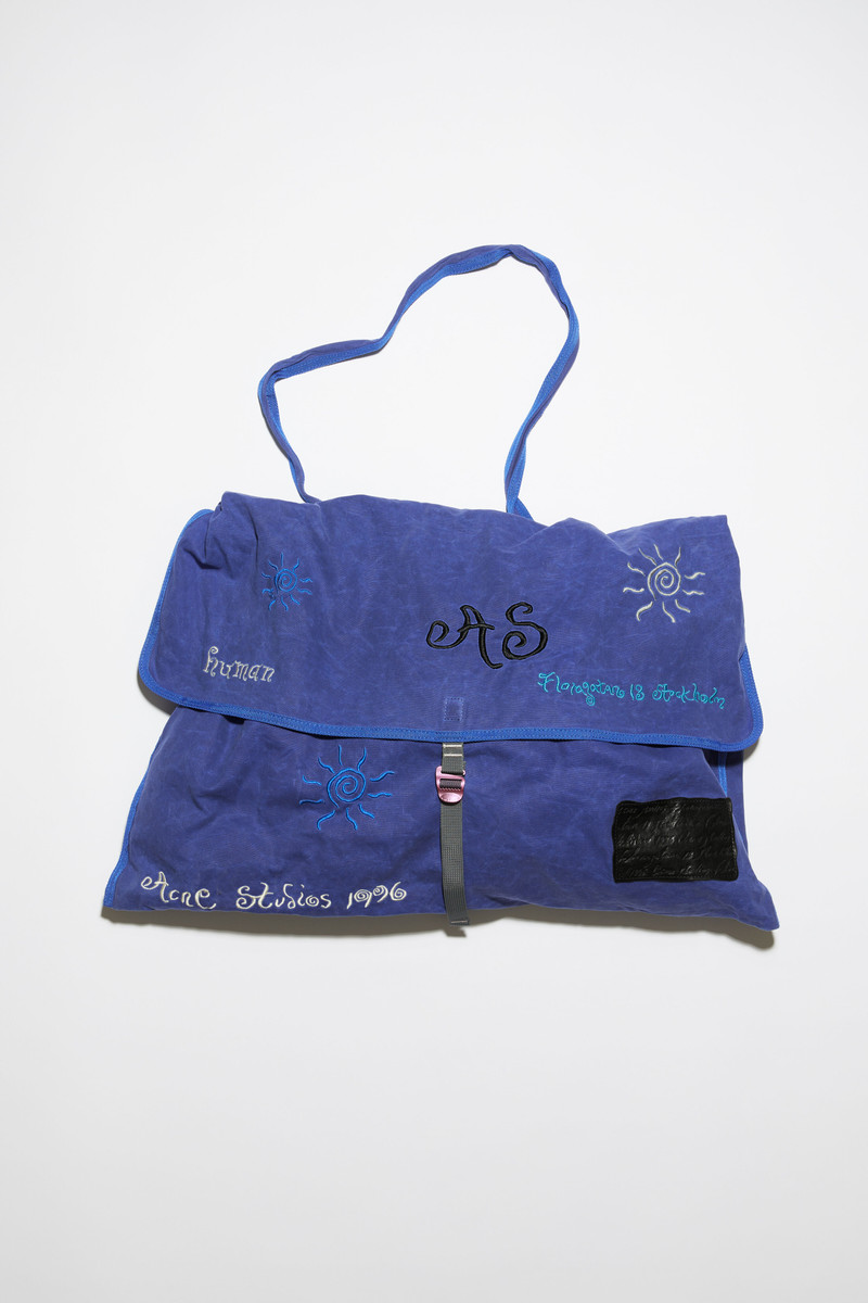 Besace bag - Blue/electric blue 1