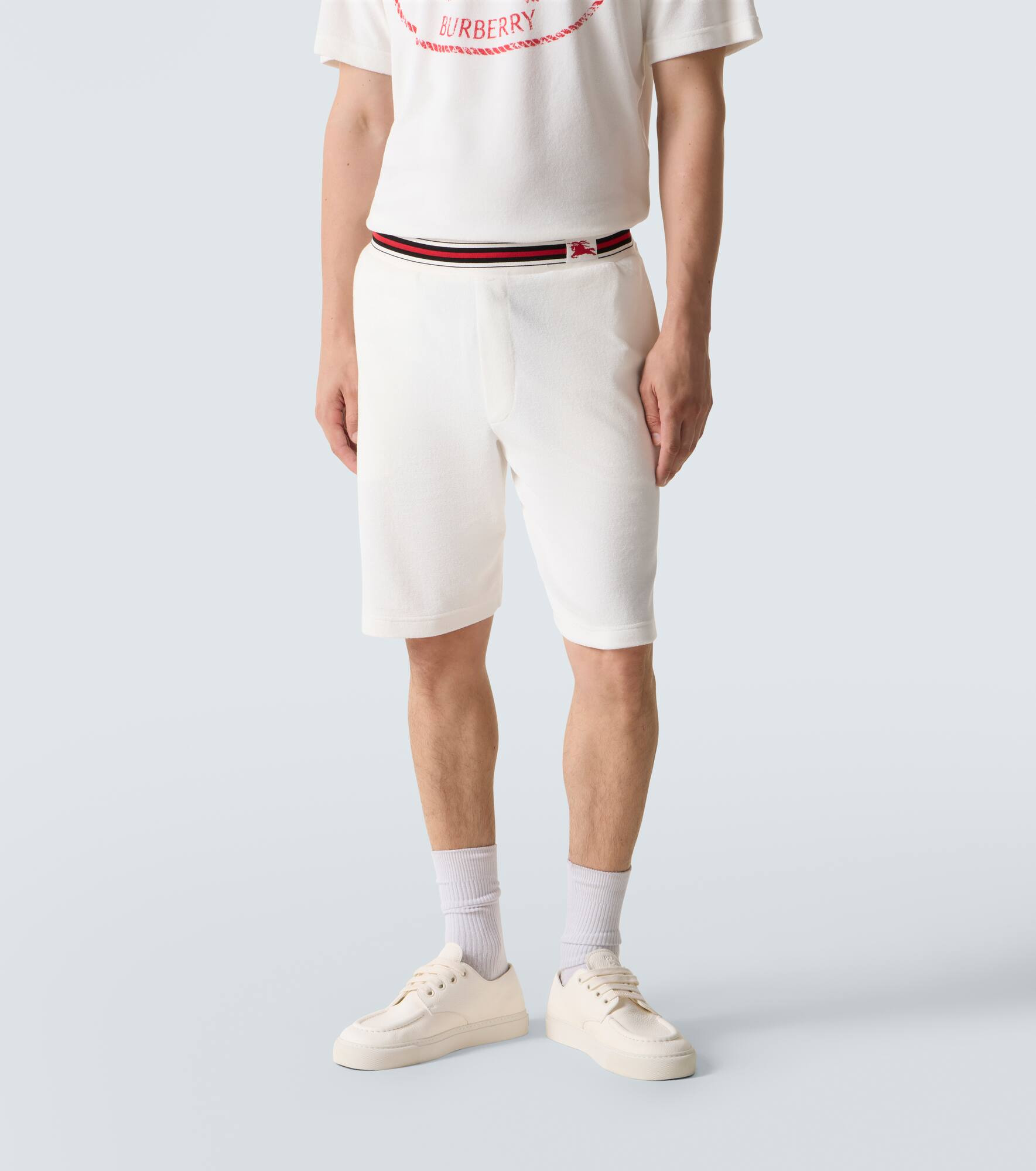 EKD cotton-blend towelling shorts - 3