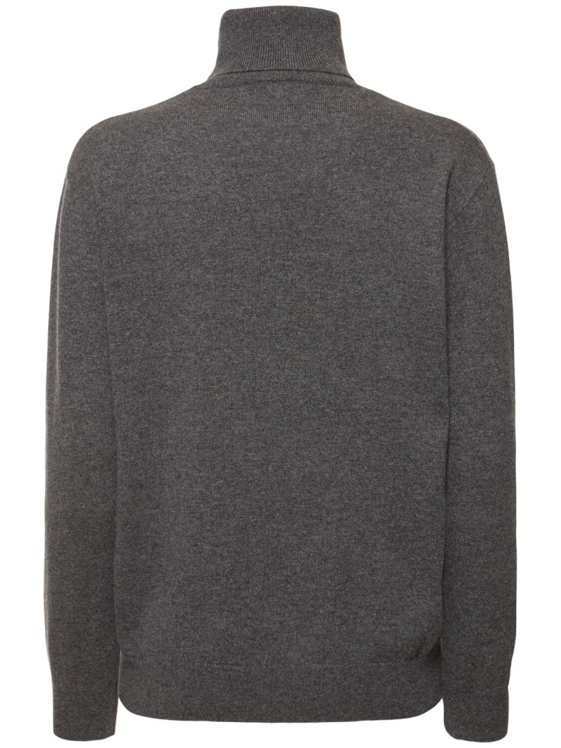 Cashmere turtleneck sweater - 5