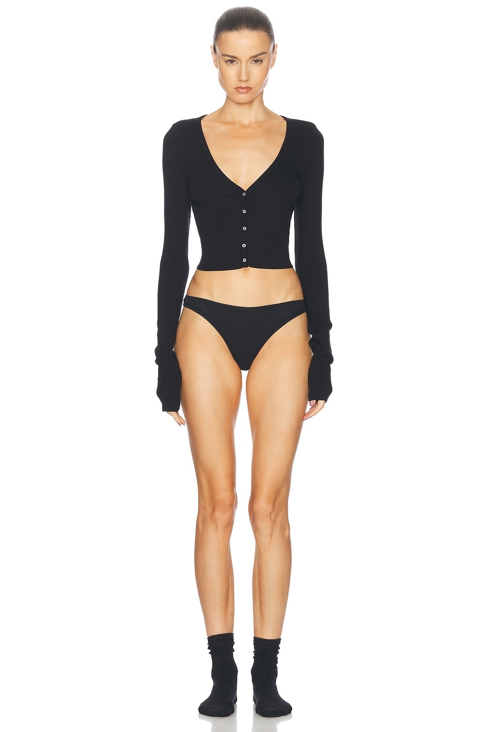 Cropped Cardigan - 4