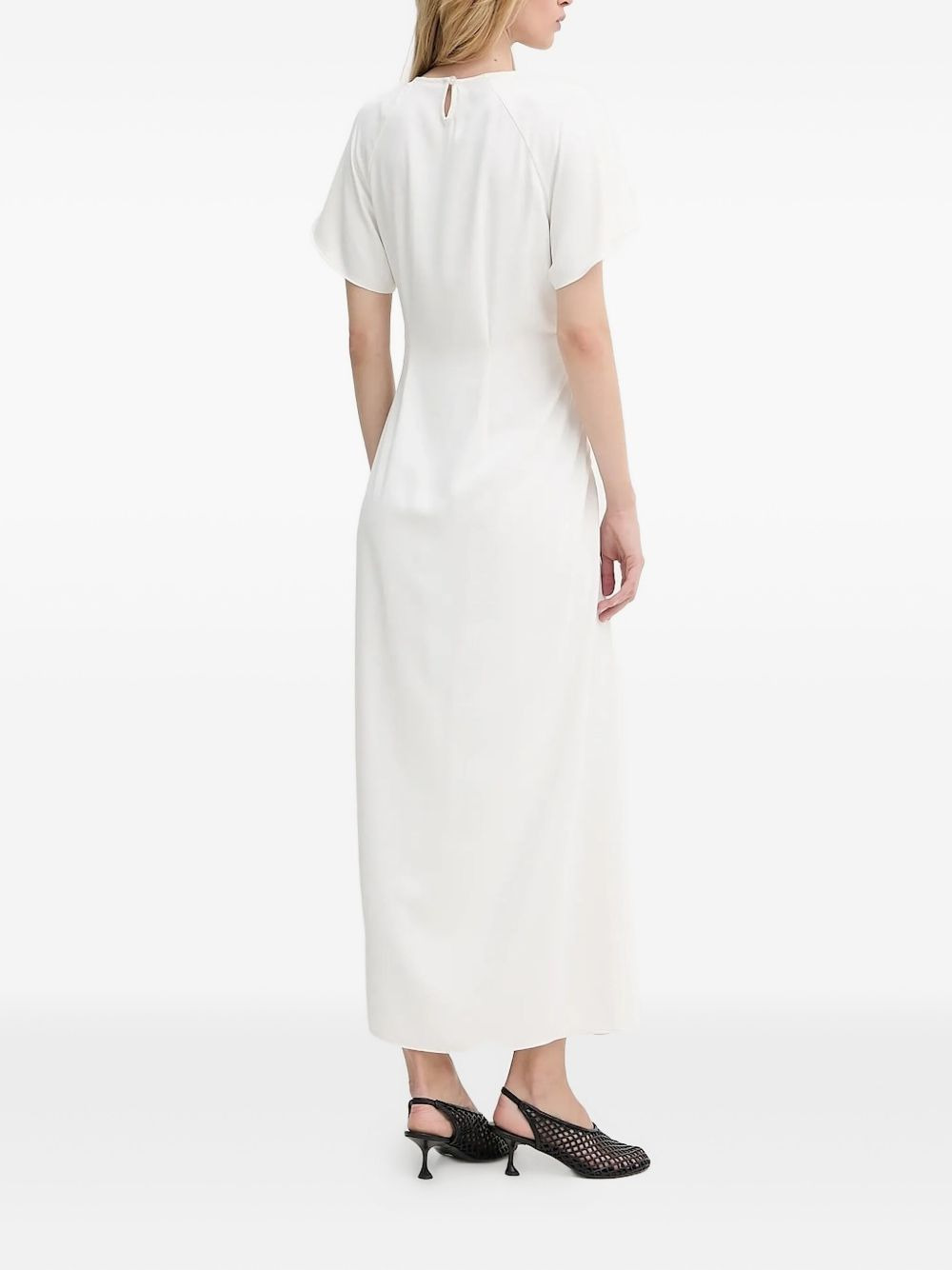 ruched midi dress - 2