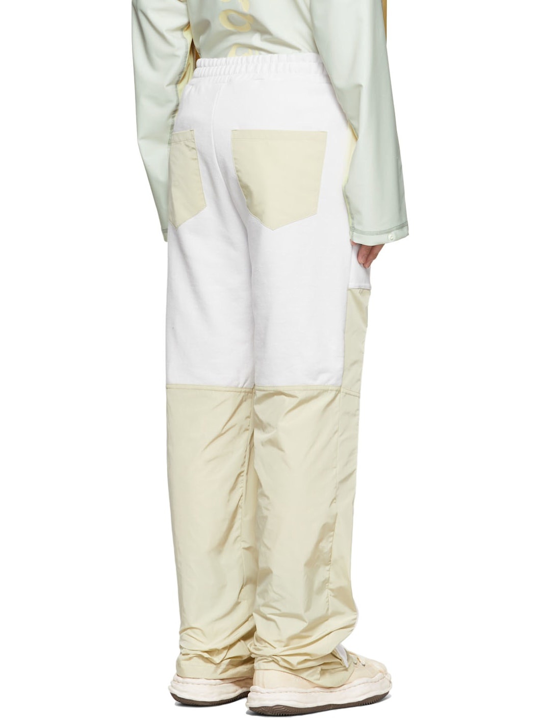 SSENSE Exclusive White Cotton Lounge Pants - 3
