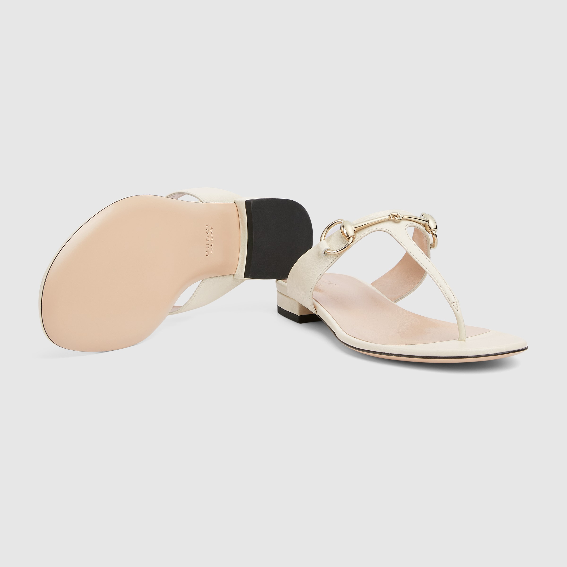 Women's thong sandal with Horsebit - 6