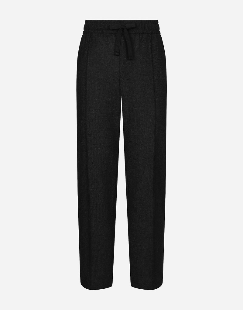 Wool jogging pants 1