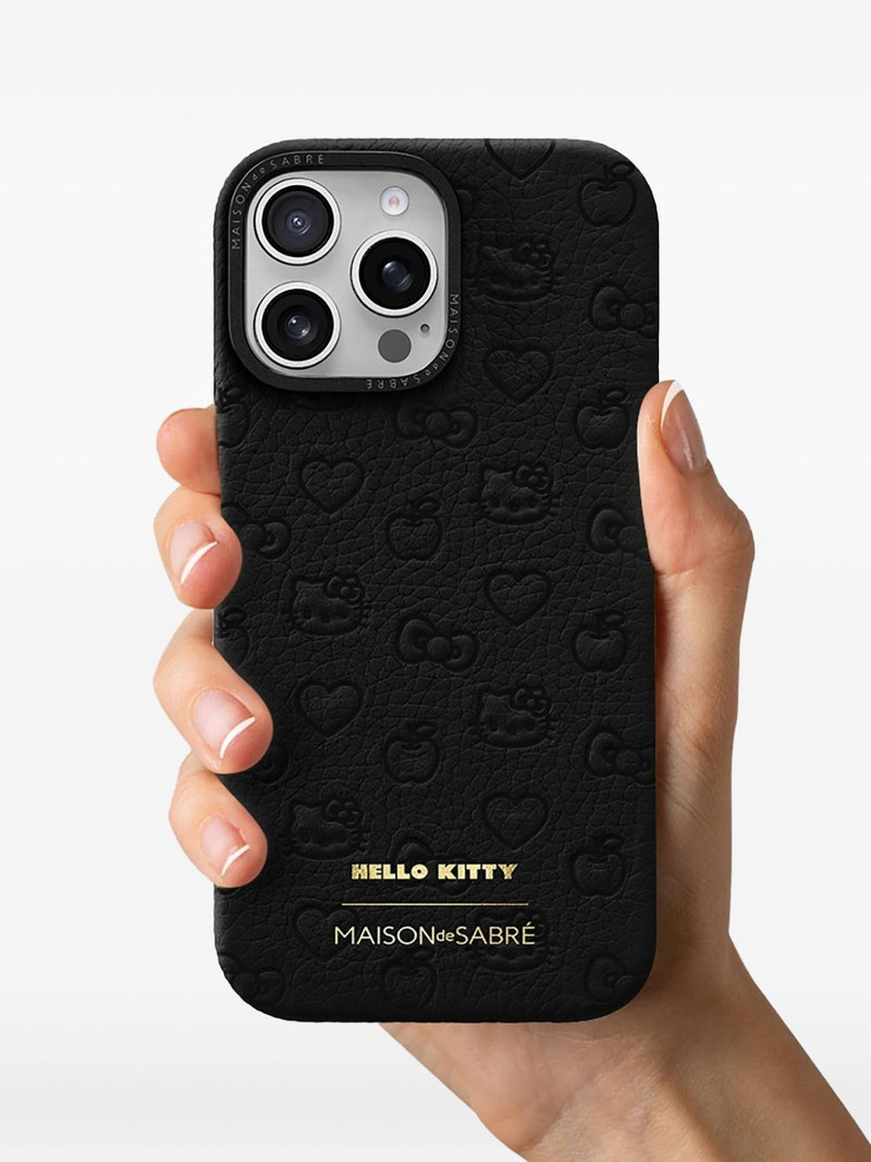 x Hellow Kitty leather iPhone 16 Pro case 5