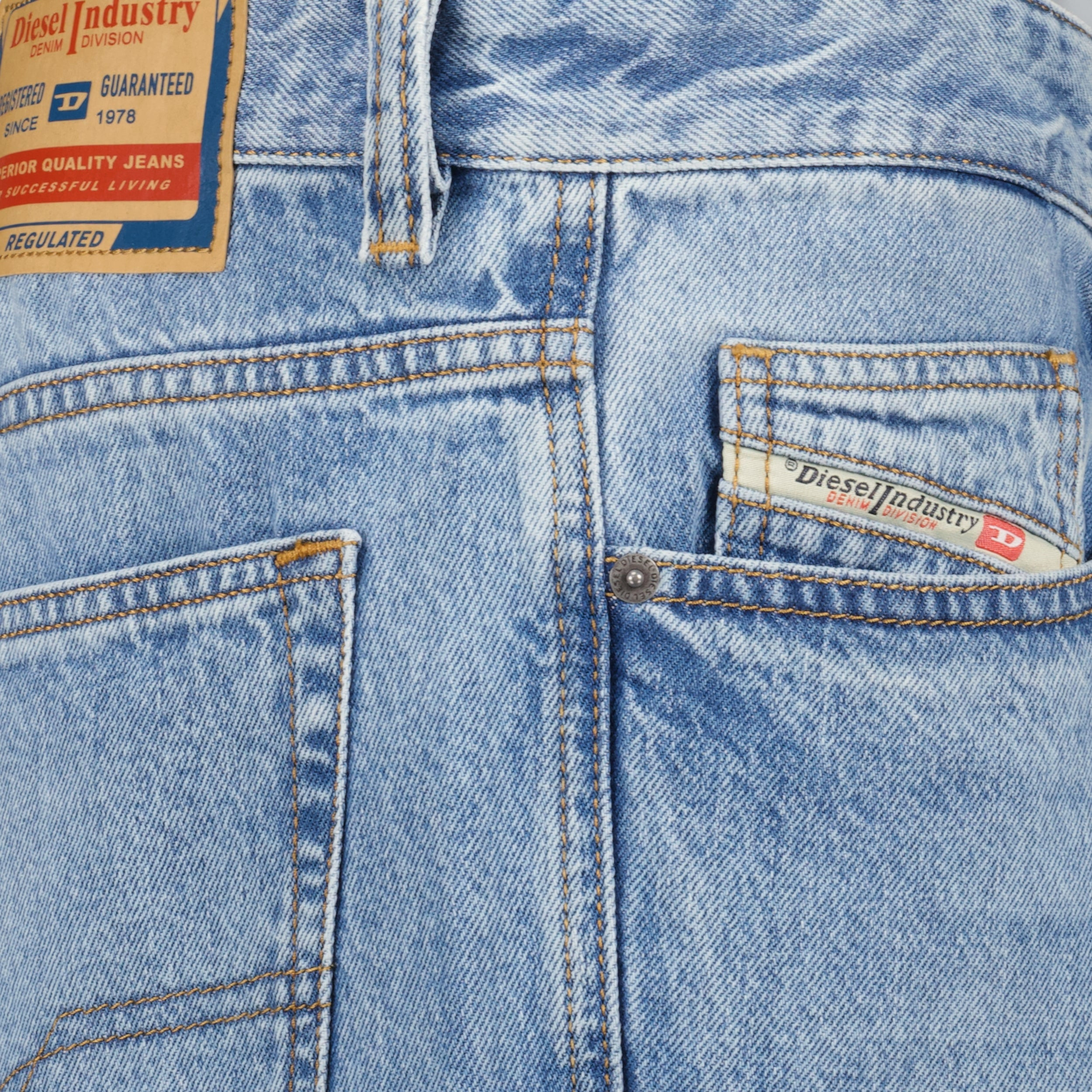 Jean 2001 D-Macro bleu clair - 5