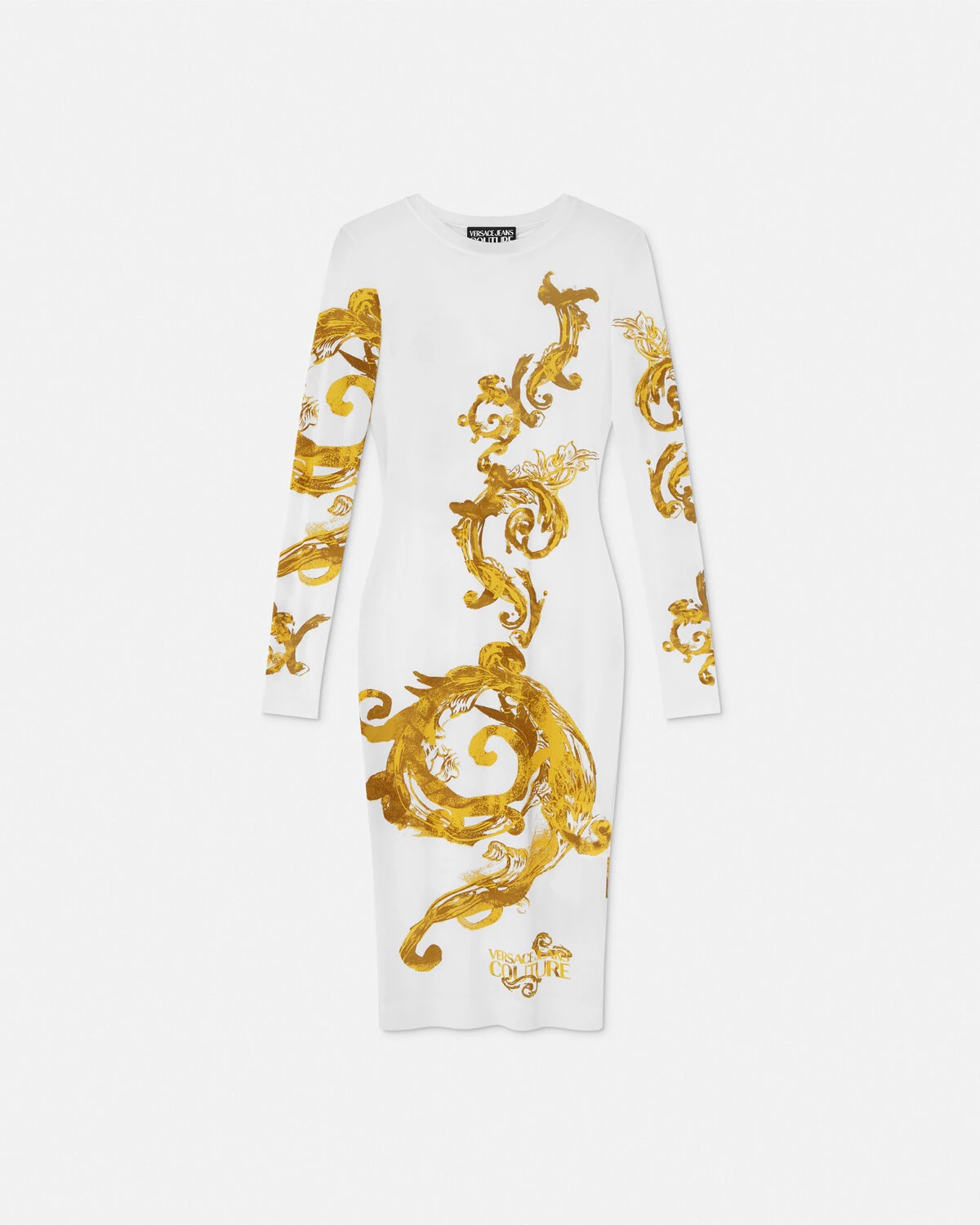 Watercolour Couture Midi Dress - 1