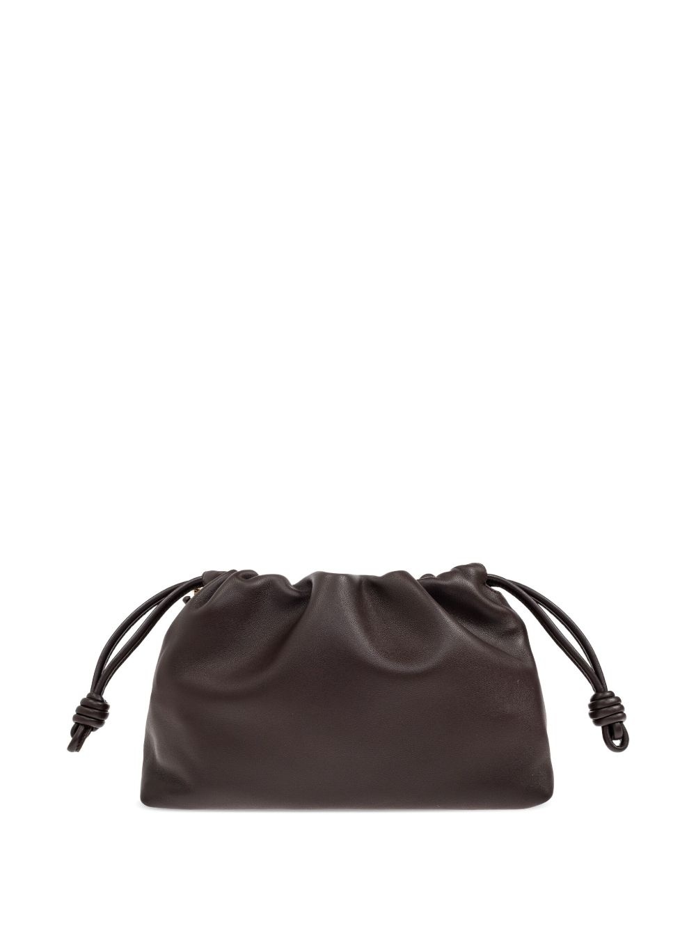 medium Flamenco leather clutch bag - 3