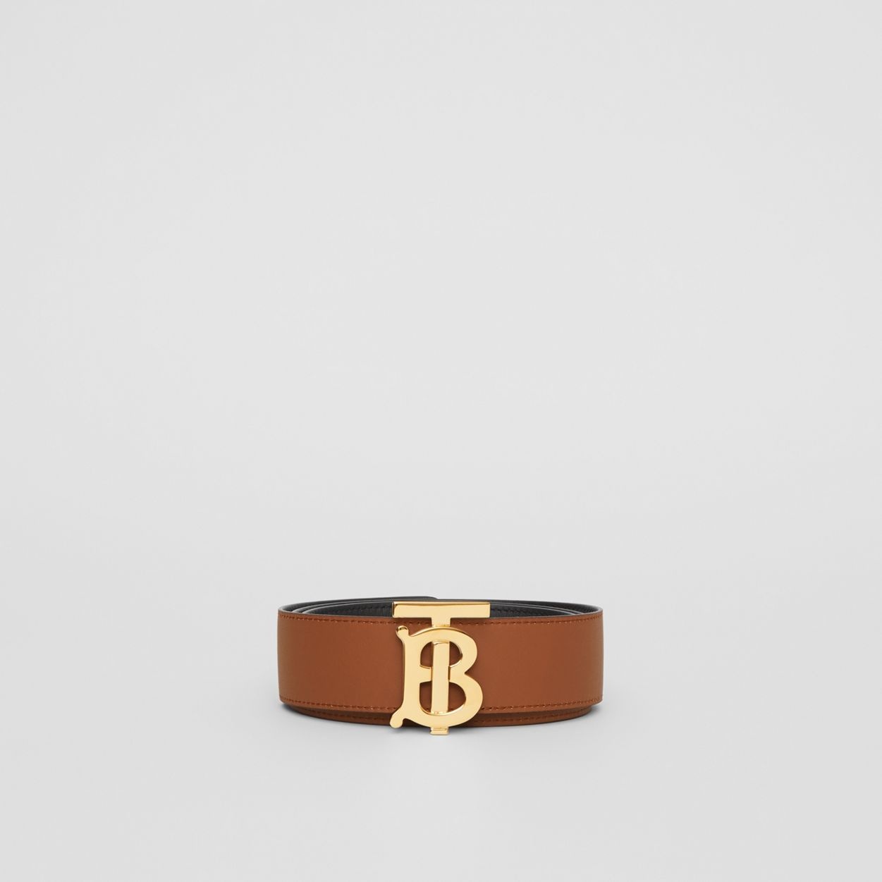 Reversible Monogram Motif Leather Belt - 7