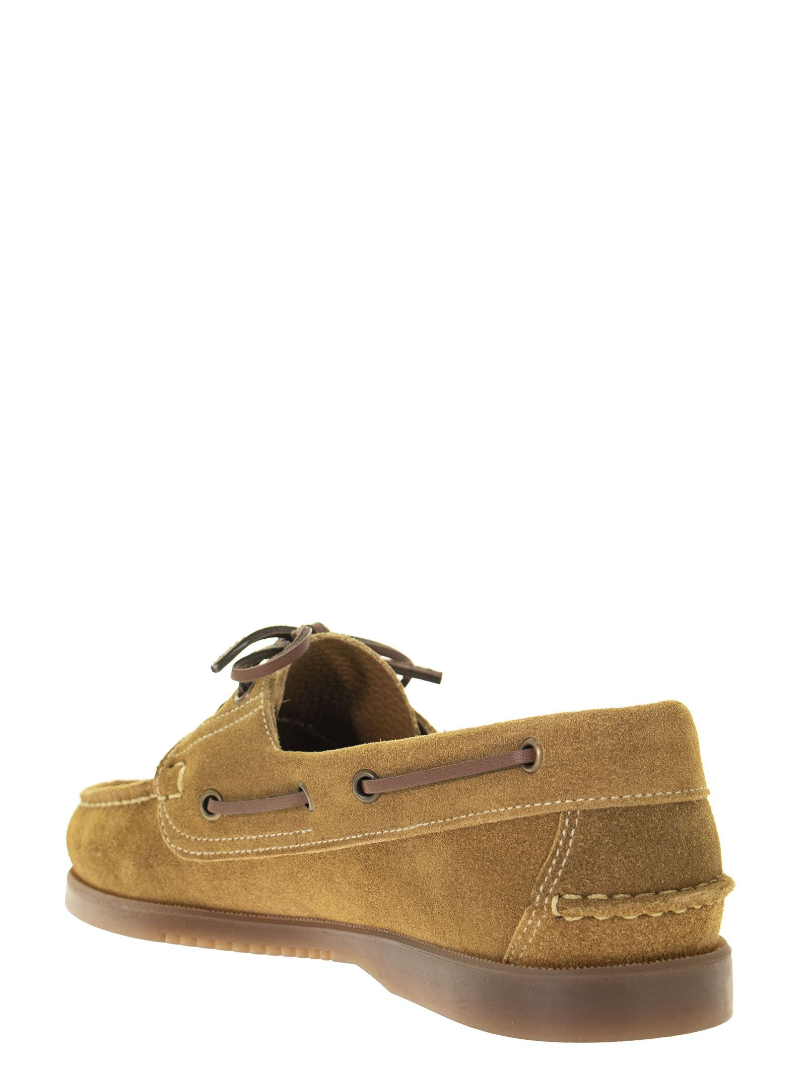 Paraboot Men Barth - Suede Boat Shoes - 3