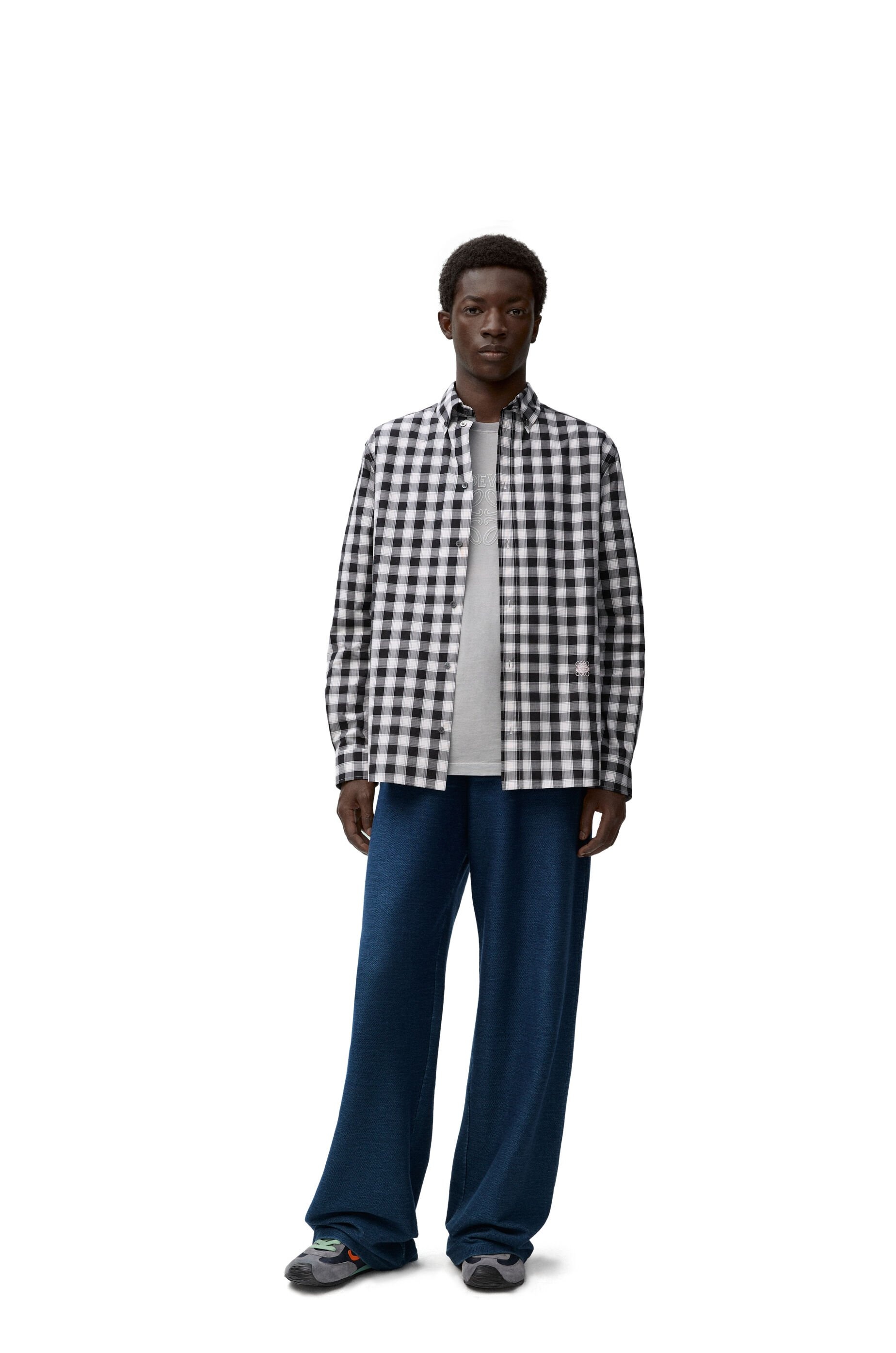 Drawstring trousers in cotton - 2