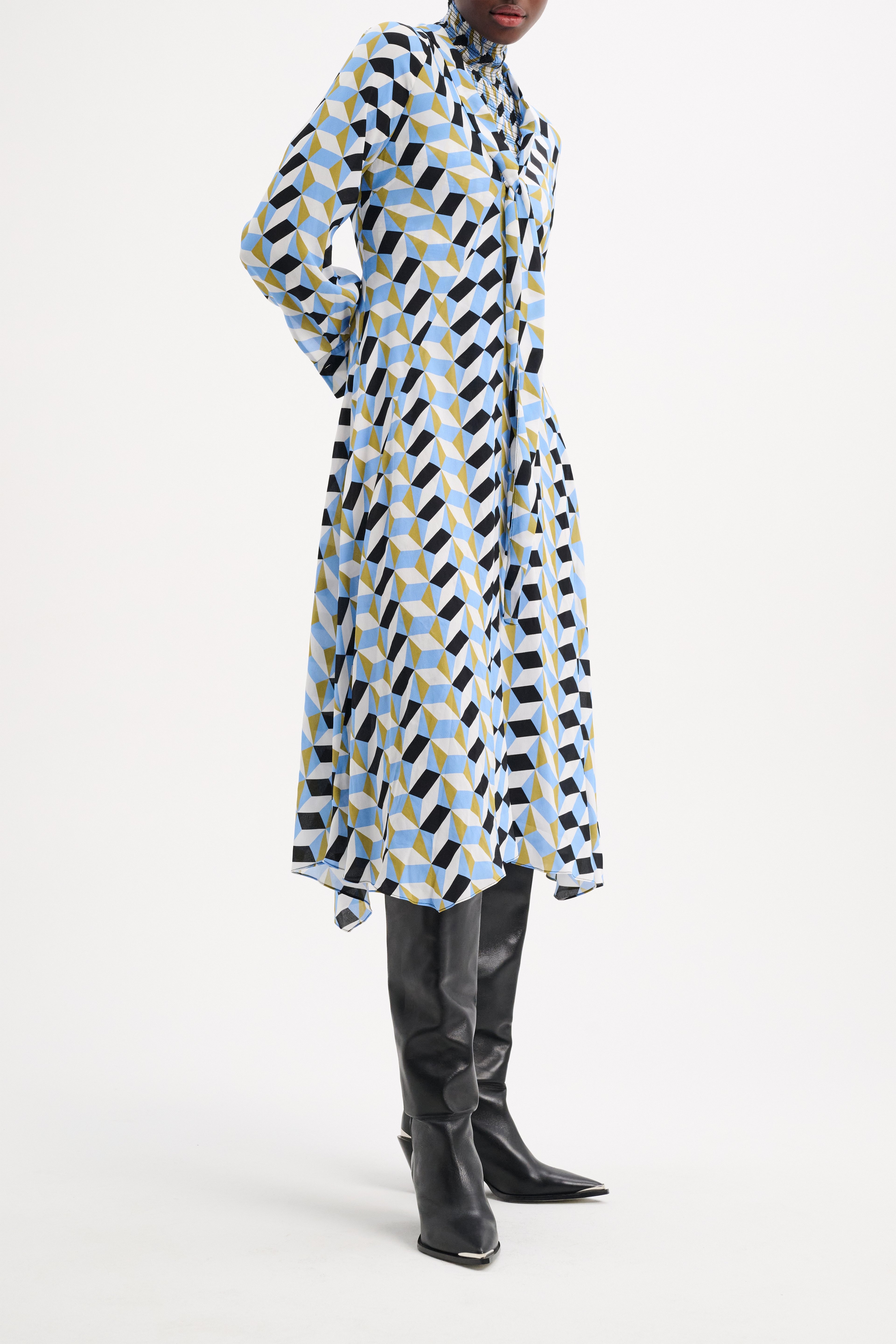 GRAPHIC VOLUMES dress - 3