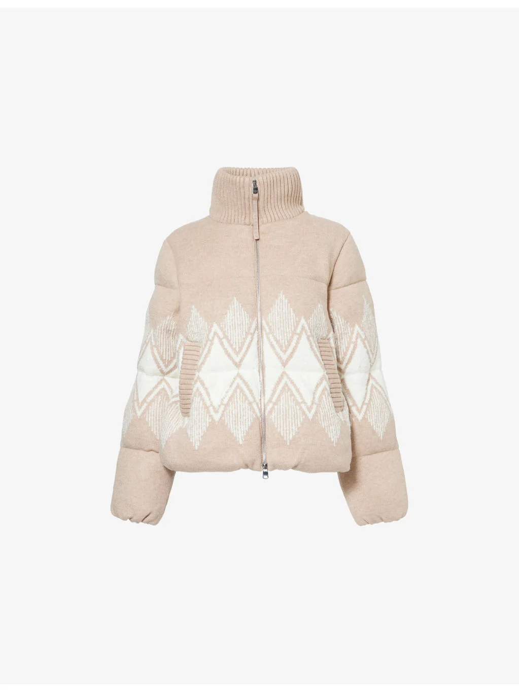 Belinda Padded Knitted Jacket - 1