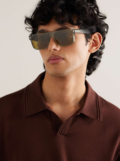 TOM FORD Phillipe Square-Frame Acetate Sunglasses outlook