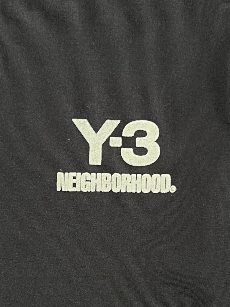 Y-3 x Neighborhood logo-print long-sleeve T-shirt outlook