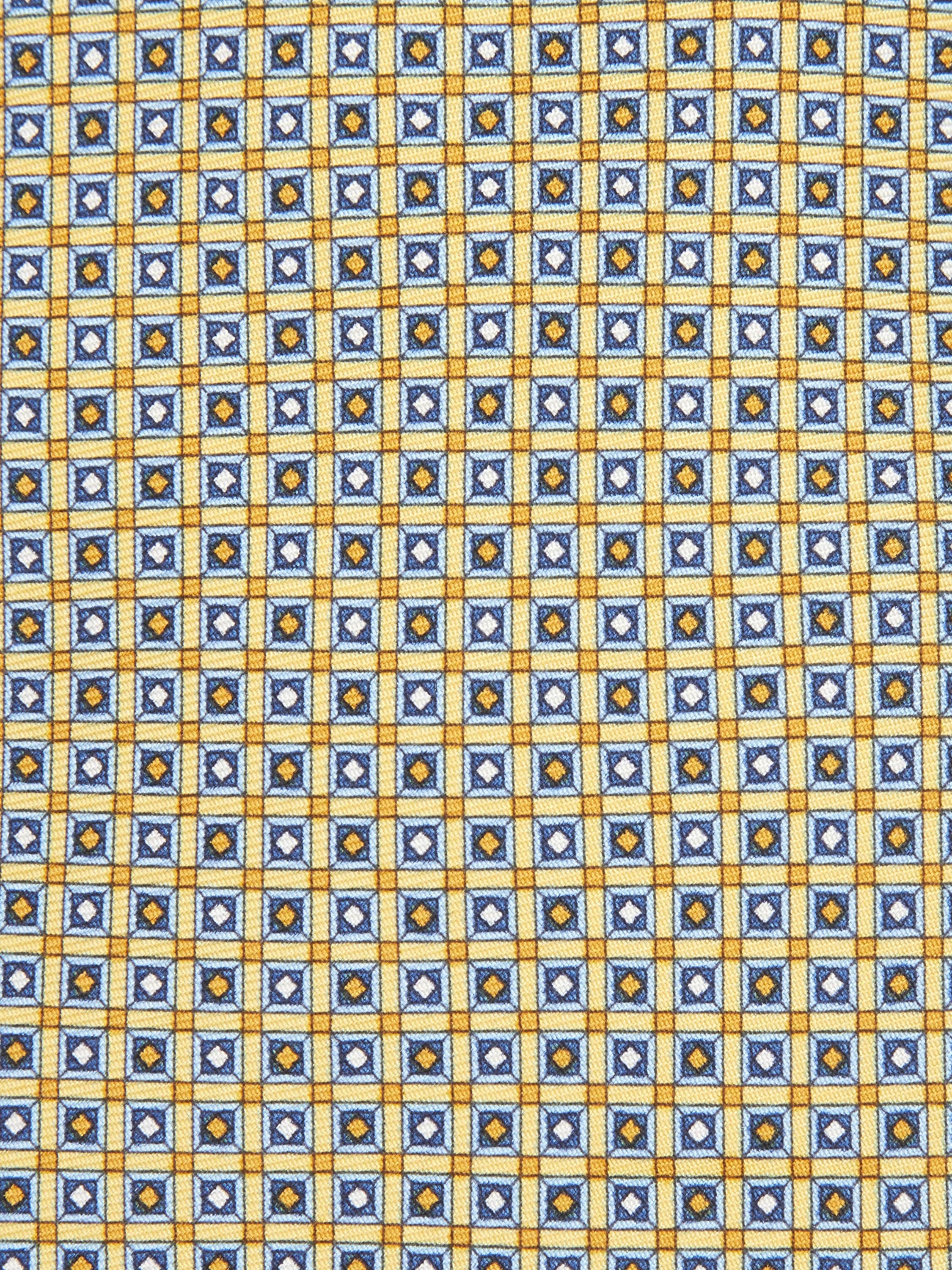 YELLOW SILK TIE - 2