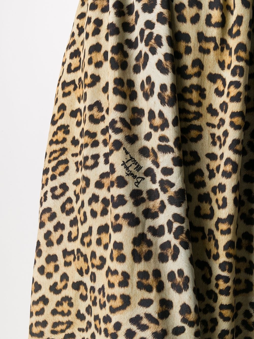 leopard-print tunic dress  - 5