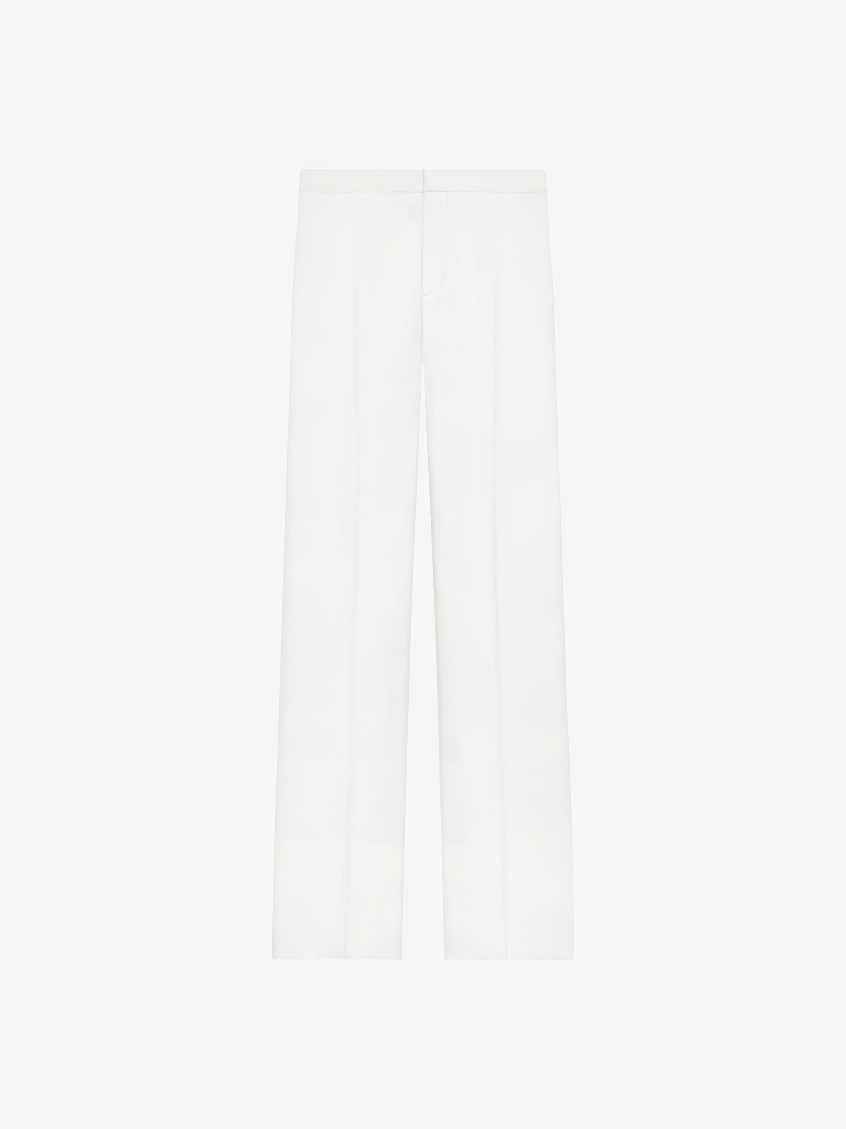 TAILORED PANTS IN WOOL AND MOHAIR - 1