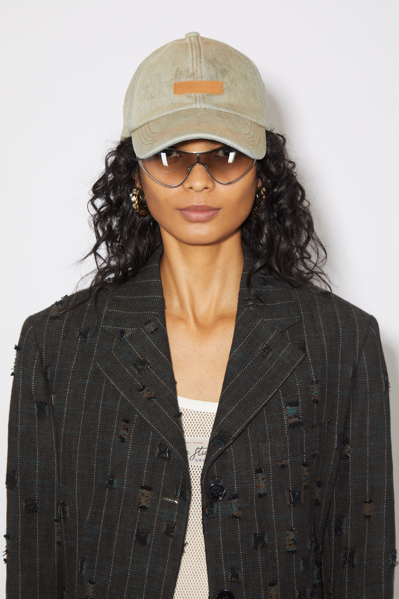 Acne Studios Denim baseball cap - Mid blue outlook