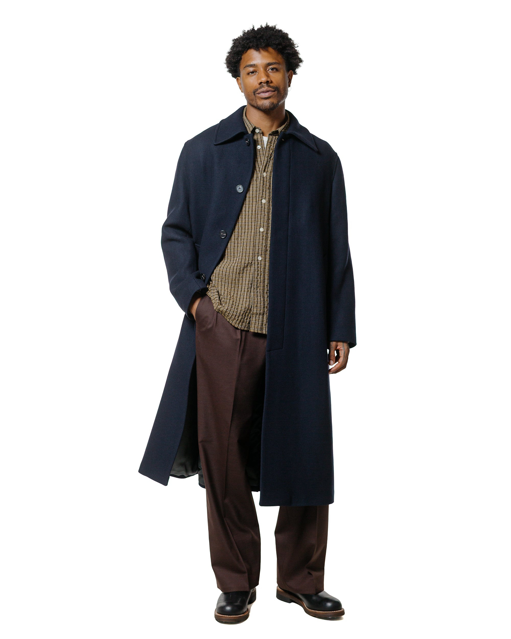 Winter Coat Navy - 2