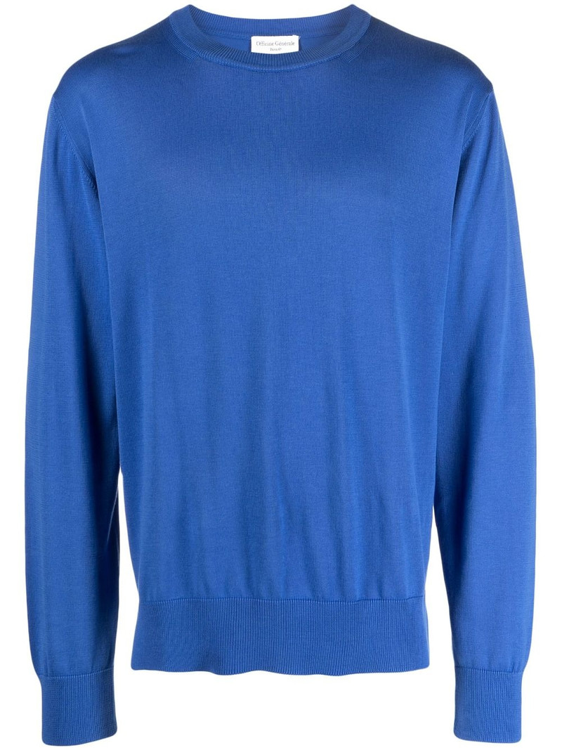 fine-knit cotton jumper 1