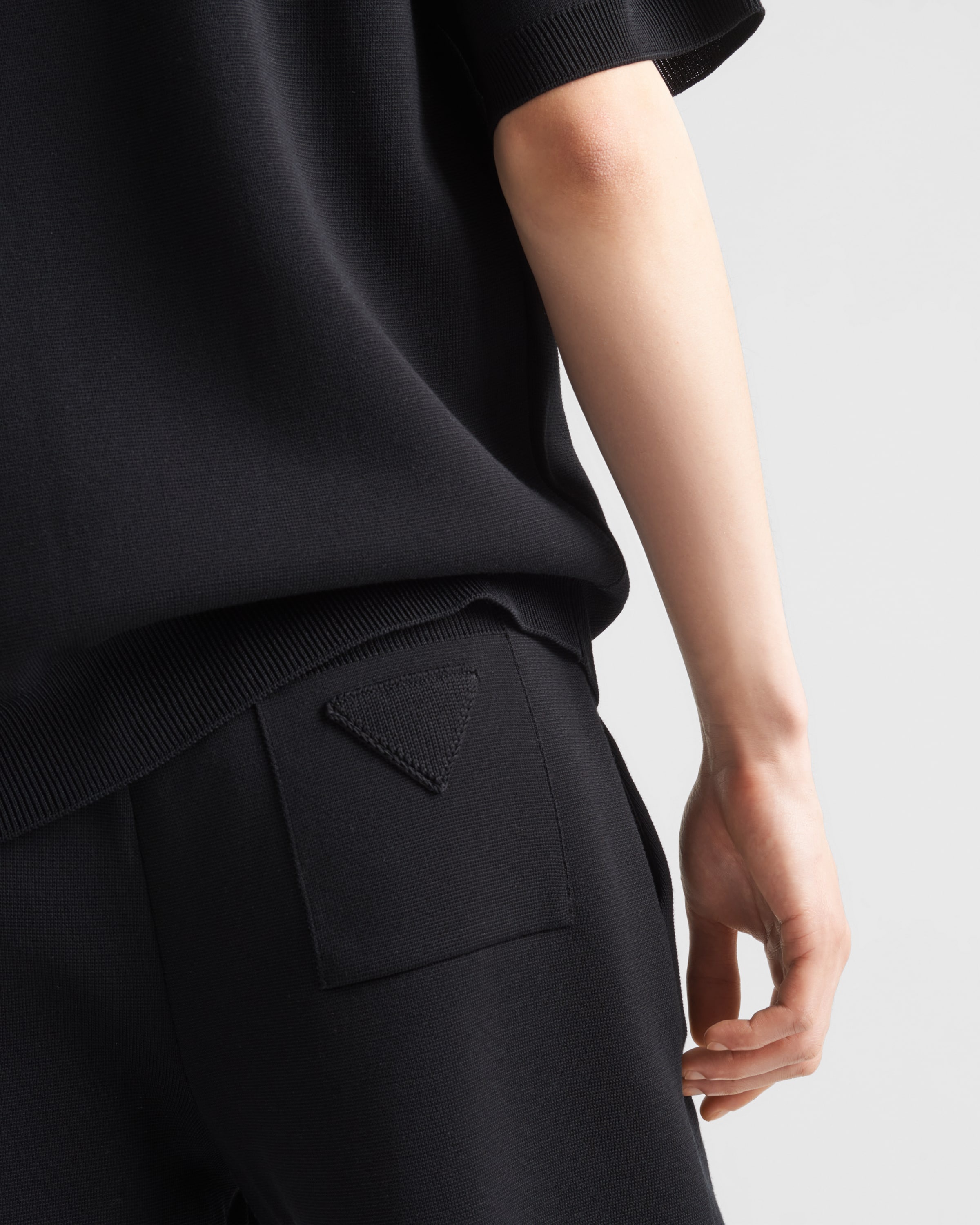 Cotton and viscose Bermudas - 3