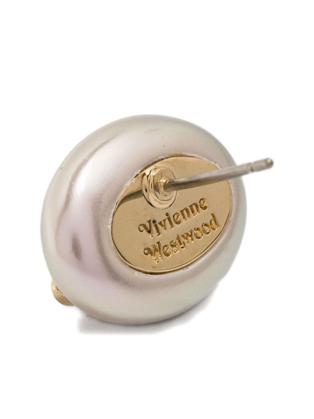 Orb faux-pearl earrings - 3