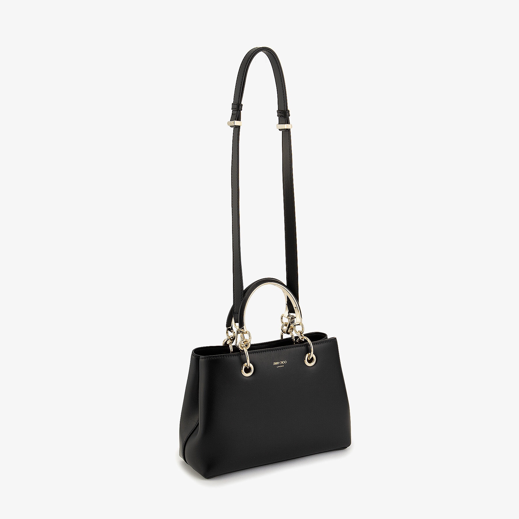 Bon Bon Tote S
Black Soft Shiny Calf Leather Tote Bag - 2