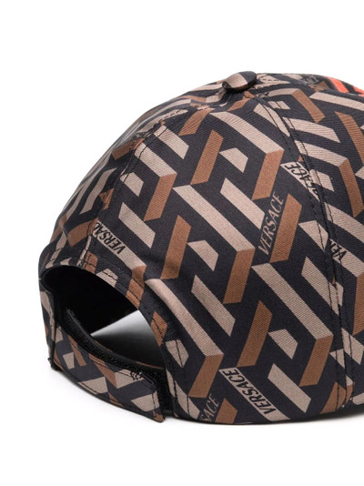 VERSACE GV Signature print cap outlook