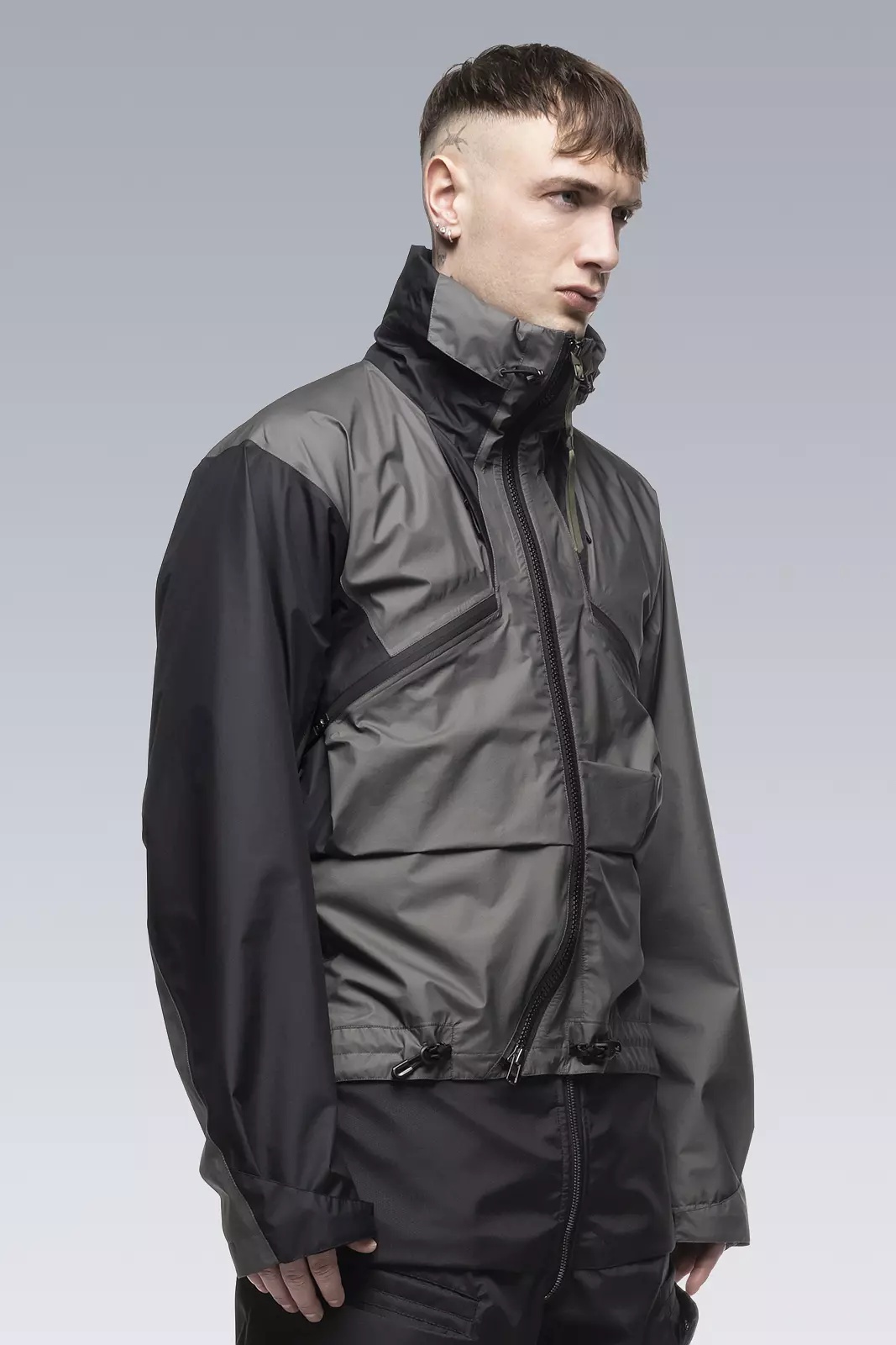 ACRONYM J104-GTPL 2L Gore-Tex Paclite Plus Jacket BLACK/GRAY