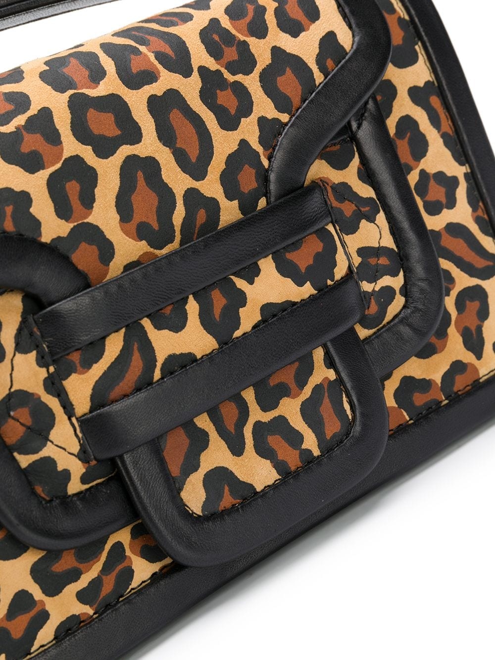 Alpha leopard print tote bag - 4