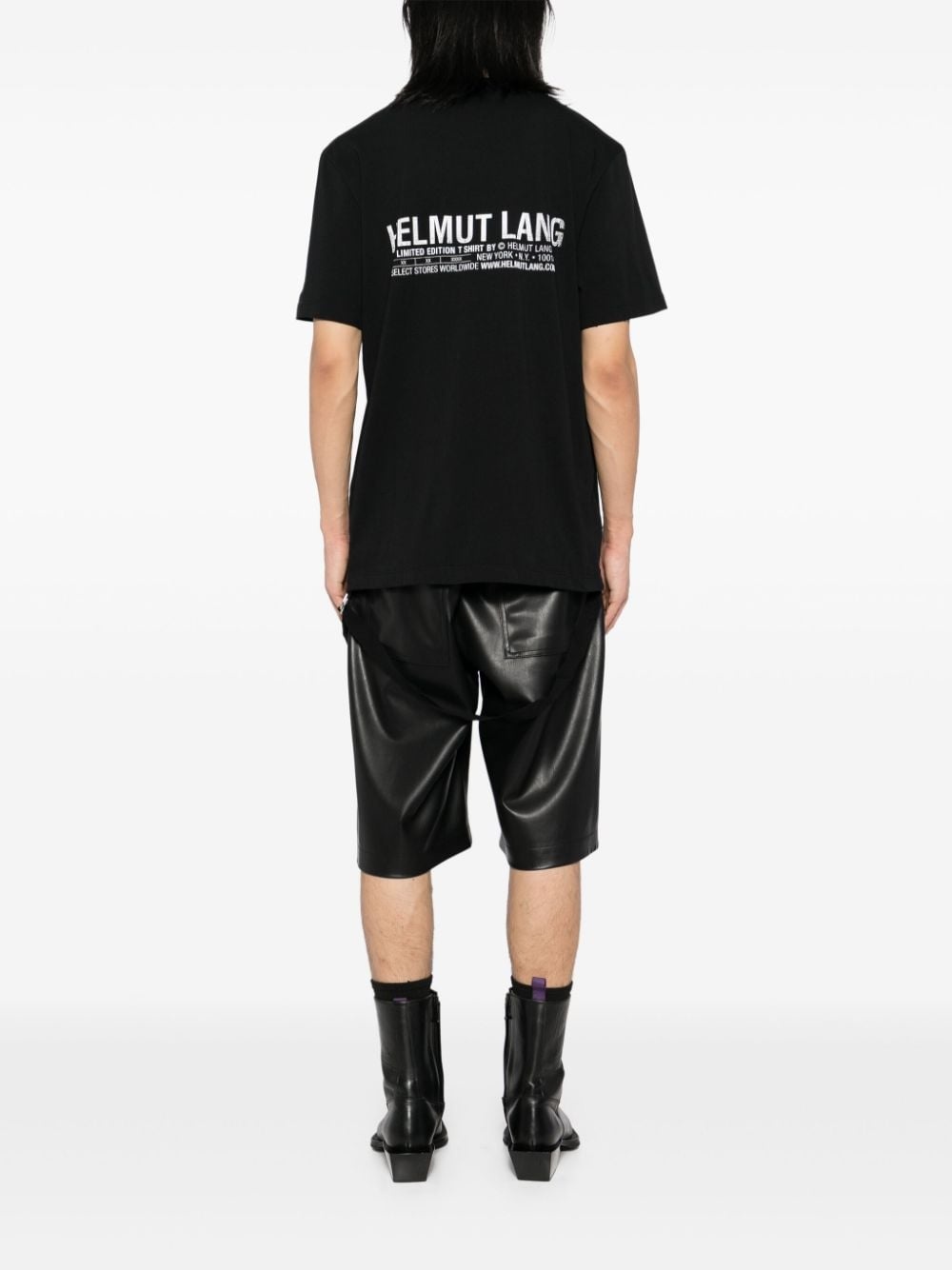 buckle detailing T-shirt - 3